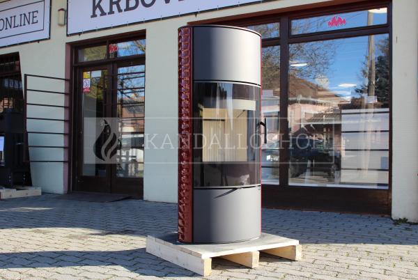 Romotop Sone G 01 A hőtárolós kandallókályha kerámiával borítva kandalloshop