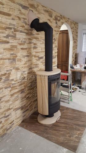 Saját munka kandallókályha kandalloshop