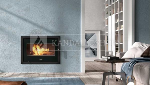 Hergóm C-16/80 öntöttvas kandallóbetét modern kialakítással kandalloshop