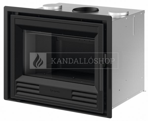 Hergóm C-03/70 modern kandallóbetét másodlagos égéssel kandalloshop