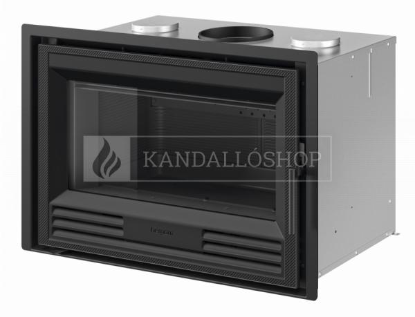 Hergóm C-03/80 egyenes kandallóbetét hamutartóval kandalloshop