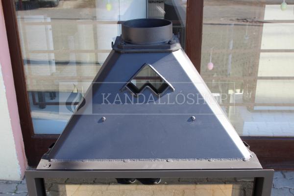 Kobok Chopok L 78 LD 780/510 SM, RAM 4S A, SO egyenes lemez minőségi kandallóbetét kandalloshop