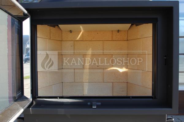 Kobok Chopok L 78 LD 780/510 SM, RAM 4S A, SO egyenes lemez minőségi kandallóbetét kandalloshop