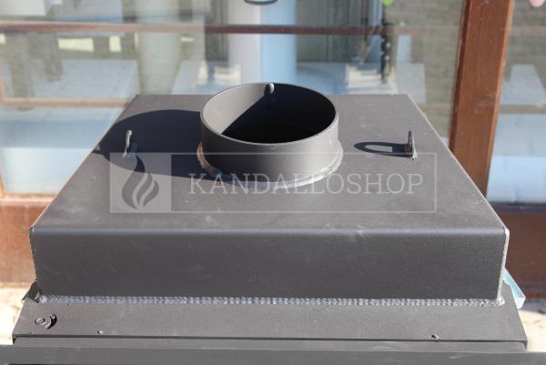 Kobok Kazeta L 60 LD 600/450 RAM 4S A egyenes kandallóbetét kerettel ellátva kandalloshop