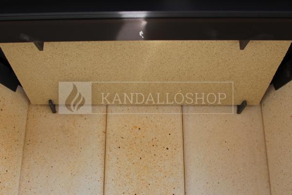 Kobok Kazeta L 73 LD 730/510 SM, RAM 4S A acél kandalló samott tűztérrel kandalloshop