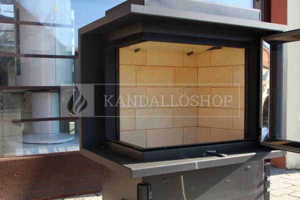 Kobok Kazeta R90 67 LD 670/510-S/450 L RAM 4S A, SO sarki acél kandallóbetét szegmentált samott tűztérrel kandalloshop