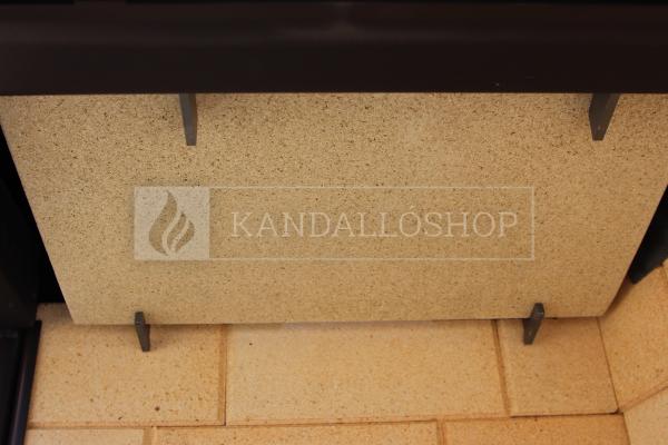 Kobok Kazeta R90 67 LD 670/510-S/450 L RAM 4S A, SO sarki acél kandallóbetét szegmentált samott tűztérrel kandalloshop