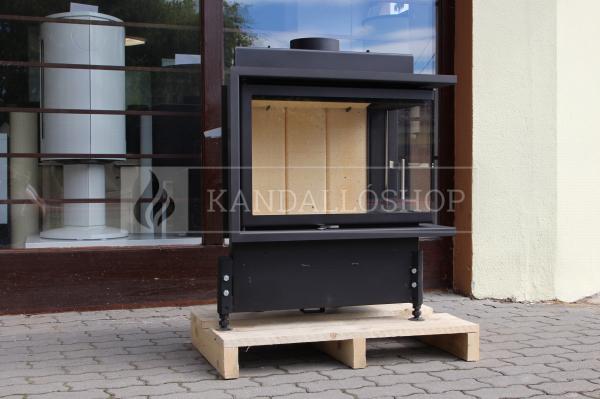 Kobok Kazeta R90 73 LD 730/510-S/450 P RAM 4S A légfűtéses sarki kandallóbetét samott tűztérrel kandalloshop