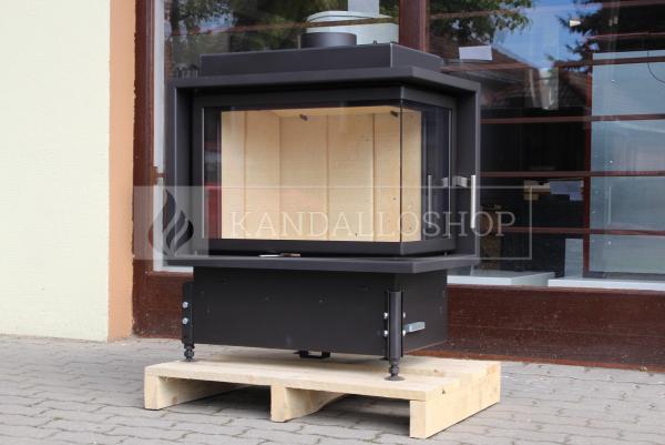 Kobok Kazeta R90 73 LD 730/510-S/450 P RAM 4S A légfűtéses sarki kandallóbetét samott tűztérrel kandalloshop