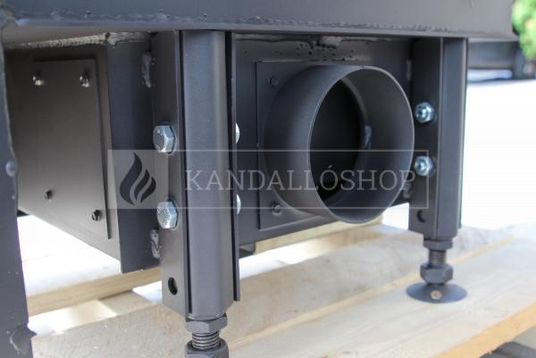 Kobok Kazeta R90 73 LD 730/510-S/450 P RAM 4S A légfűtéses sarki kandallóbetét samott tűztérrel kandalloshop