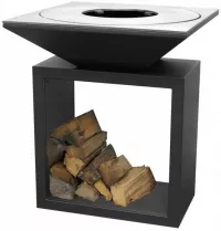 Kerti grill Artiss G8 kvalitás acélból grafit