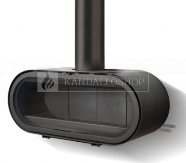 Rocal D-8 modern kandallókályha acélból kandalloshop