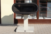 Rocal D-8 modern kandallókályha acélból kandalloshop