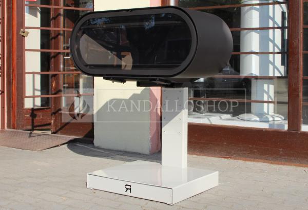 Rocal D-8 modern kandallókályha acélból kandalloshop