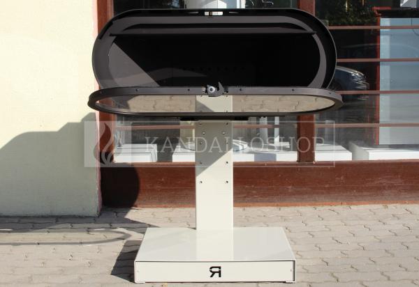 Rocal D-8 modern kandallókályha acélból kandalloshop
