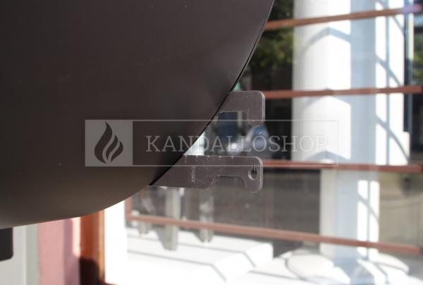 Rocal D-8 modern kandallókályha acélból kandalloshop