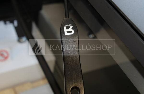 Rocal D-8 modern kandallókályha acélból kandalloshop