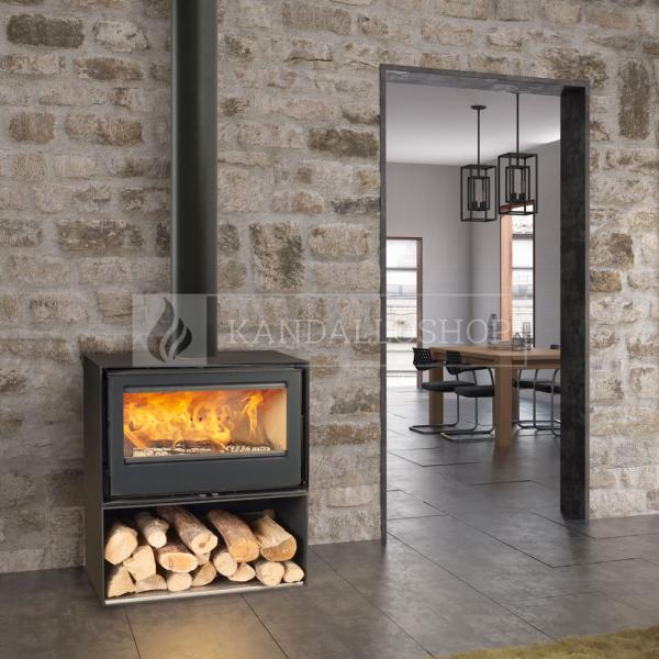 Rocal Habit 70 A + T modern fém kandallókályha kandalloshop