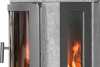 Norsk Kleber Merethe 160 hőtárolós kandallókályha vermikulit tűztérrel és oldalsó üveg opcióval kandalloshop