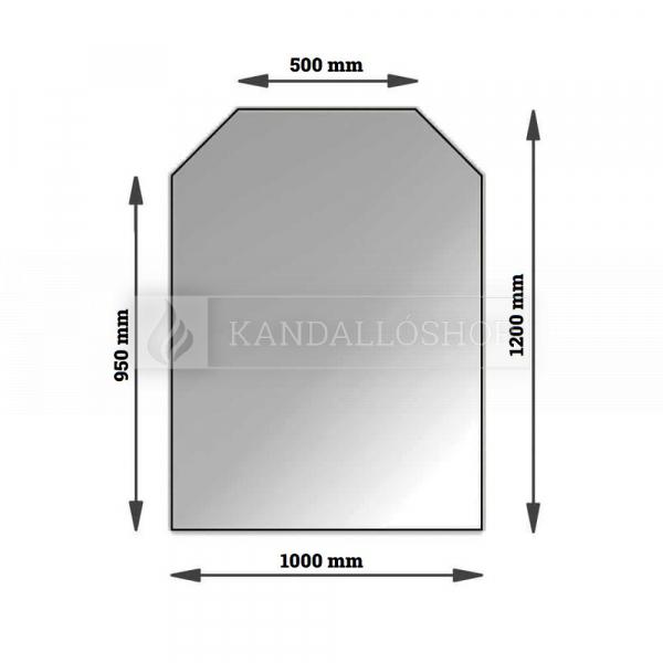 Hatszög gránit lap 1000x1200 mm kandalloshop