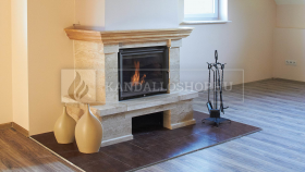 Sík üvegű kandalló kandalloshop